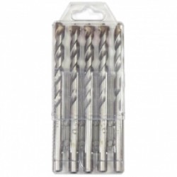 Makita  P-35570 - Set burghie de zidarie, 12  mm, tija cilindrica, 5 bucati