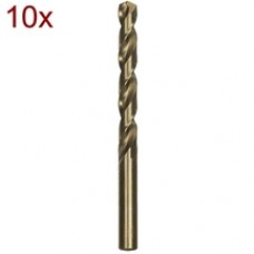 Makita  P-61416-10 - Set 10 burghie metal, HSS-CO, 1  mm, tija cilindrica
