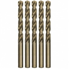 Makita  P-61715-5 - Set burghie metal, HSS-CO, 8.5  mm, tija cilindrica, 5  bucati