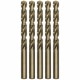 Makita  P-61715-5 - Set burghie metal, HSS-CO, 8.5  mm, tija cilindrica, 5  bucati