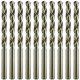Makita  P-62256-10 - Set burghie metal, HSS-G, 1.5  mm, tija cilindrica, 10  bucati
