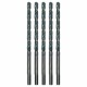 Makita  P-62670-5 - Set burghie metal, HSS-G, 10  mm, tija cilindrica, 5  bucati