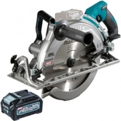Makita  RS002GT101 - Fierastrau circular cu 1 acumulator, Li-Ion, 40 V, 5 Ah, 185 mm