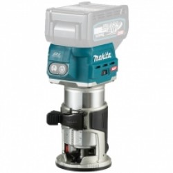 Makita  RT001GZ18 - Masina de frezat fara acumulatori si incarcator, Li-Ion, 40 V, - Ah, 6, 8 mm