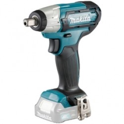 Makita  TW141DZ - Masina de insurubat cu impact fara acumulatori si incarcator, Li-Ion, 12 V, - Ah, patrat 1/2 inch, 145 Nm, M8-M16