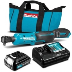Makita  WR100DWA - Cheie cu clichet, 1 acumulator, Li-Ion, 12 V, 2 Ah