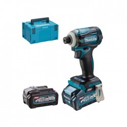 Masina de insurubat (cu biti) impact cu 2 acumulatori 40V 4Ah TD001GM201 Makita
