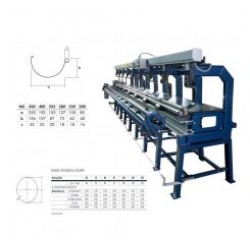 
                            Masina de roluit cu 3 role pentru jgheaburi si burlane - fara sertizare SL-3-W-6                        