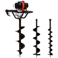 Media Line  MF 52-3 - Foreza de pamant cu motor pe benzina, 2.1 CP, 52 cm3, 1.2 l