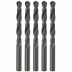 Metabo  627820000 - Set burghie metal, HSS-R, 13  mm, tija cilindrica, 5  bucati