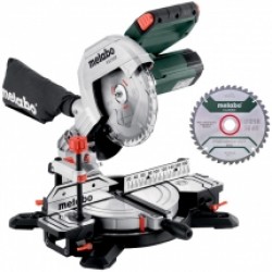 Metabo  KS 216 M SET - Fierastrau circular stationar, 1350 W, 216x30 mm, accesorii