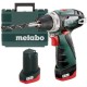 Metabo  PowerMaxx BS Basic - Masina de gaurit si insurubat cu 2 acumulatori, Li-Ion, 12 V, 2 Ah, 34 Nm, valiza plastic