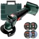 Metabo  PowerMaxx CC 12 BL - Polizor unghiular fara acumulatori si incarcator, Li-Ion, 12 V, - Ah, 76 mm, valiza plastic, accesorii