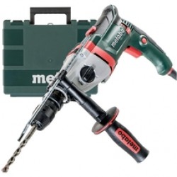 Metabo  SBEV 1300-2 - Masina de gaurit cu percutie, 1300 W, mandrina rapida, 13 mm, valiza plastic