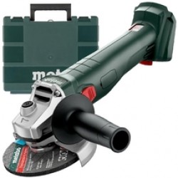 Metabo  W 18 L 9-125 - Polizor unghiular fara acumulatori si incarcator, Li-Ion, 18 V, - Ah, 125 mm, valiza plastic