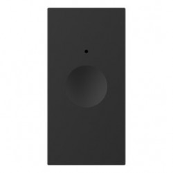 Modul intrerupator simplu cu indicator luminos Livolo C9-VL-FC1-1BP, touch, incastrat, modular - 1, IP44, negru