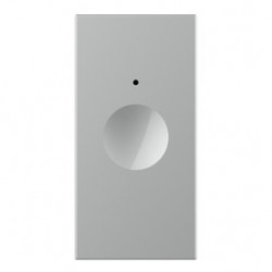 Modul intrerupator simplu cu indicator luminos Livolo C9-VL-FC1-1IP, touch, incastrat, modular - 1, IP44, gri