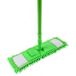 
                                        Mop plat franjuri + coada telescopica + suport din plastic, 96 x 13 x 7.5 cm                                    