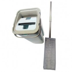 
                                        Mop plat microfibra 7634 + coada + galeata, 8 L                                    