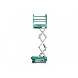 Nacela foarfeca Easy Up 5, inaltime de lucru 5.2 m, sarcina 200 kg, 1.6 kW, 230V