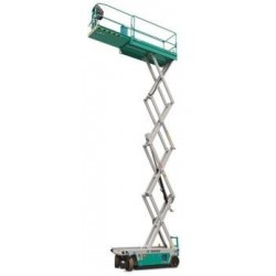 Nacela foarfeca IT 8290  pentru interior,  inaltime de lucru 10.15 m, sarcina 300 kg, 3.0 kW, 230V