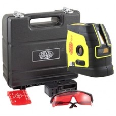 Nivel System  CL2 - Nivela laser cu linii si puncte, 2 linii laser, 15 m, 5 puncte laser, 10 m, +/-0.2 mm/m, valiza plastic