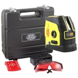 Nivel System  CL2 - Nivela laser cu linii si puncte, 2 linii laser, 15 m, 5 puncte laser, 10 m, +/-0.2 mm/m, valiza plastic