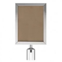 Panou A4 pentru stâlpi de ghidare cu bandă retractabilă (YB03 - YB03A)