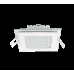 PANOU LED STICLA PATRAT 6W 2700K