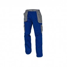 Pantaloni de lucru albastru/gri MAX EVO (fara piept) Pantaloni de lucru albastru/gri MAX EVO (fara piept)