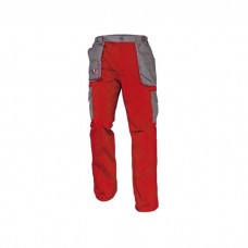 Pantaloni de lucru rosu/gri MAX EVO (fara piept)
