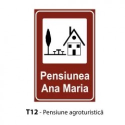 Pensiune agroturistică, Indicator rutier