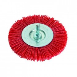 Perie circulara cu tija 100 mm nylon 21937