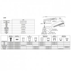 Piese componente pentru pistolet plasma LC65