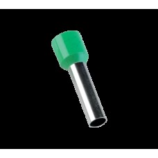 PINI TERMINALI IZOLATI E 10-18/VERDE INCHIS (100 bucati/set)