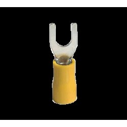 PINI TERMINALI IZOLATI TIP FURCA GALBENI SVS 5.5-6 (100 bucati/set)