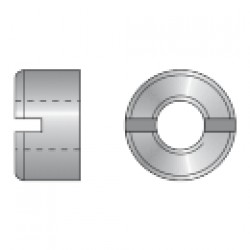  PIULITA ROTUNDA CU CRESTATURA DIN 546, OTEL