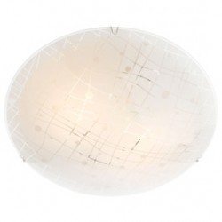 
                                        Plafoniera Graf 05-890, 2 x E27, D 400 mm, alba, clasica                                    