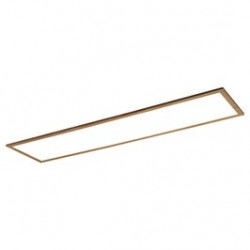 
                                        Plafoniera LED Almond 6909, 40W, 4200lm, maro, moderna                                    