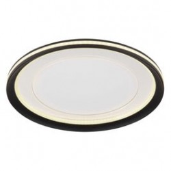 
                                        Plafoniera LED Clarino 48918-24, 24W, 1000lm, lumina calda / neutra / rece, cu telecomanda, alb + negru, moderna                                    