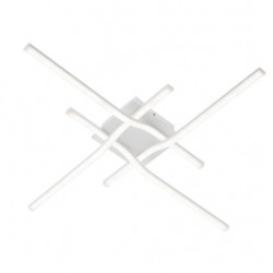 
                                        Plafoniera LED Mesh SWH 01-1621, 38W, lumina neutra, alb mat, moderna                                    