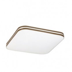 
                                        Plafoniera LED Oscar 2764, 18W, 1350lm, lumina neutra, alb + maro, moderna                                    