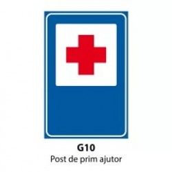 Post de prim ajutor, Indicator rutier