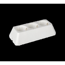 PRELUNGITOR TRIPLU FARA FIR ALB M