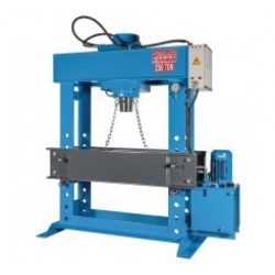 
                            Presa hidraulica pentru ateliere mecanice 1300 x 450 mm HD 250 cu motor                        