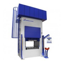 
                            Presa hidraulica tip H de ambutisat cu platouri calde 1000 x 1200 mm HHRP 300                        