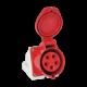 PRIZA FIXA HT-135 63A IP44 3P+N+E 400V