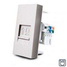 Priza internet simpla Livolo VL-FCCP-1IP, incastrata, gri