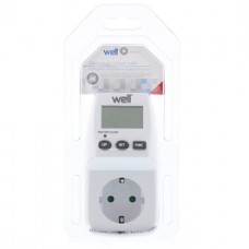 Priza masurare energie consumata Well ELPM-02-WL Priza masurare energie consumata Well ELPM-02-WL