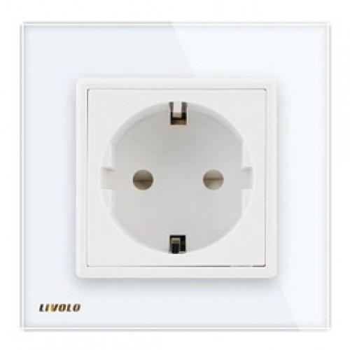 LIVOLO VL-C7C1EU-13 - Presa Schuko, 1 presa, colore: oro